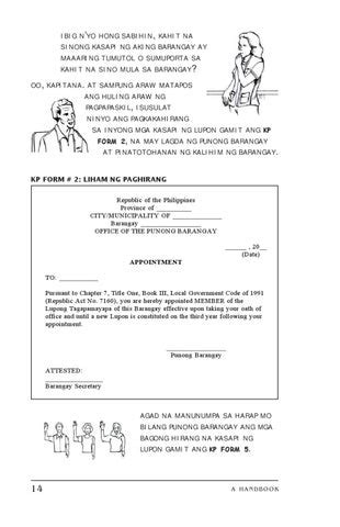sample program for araw ng barangay|Katarungang Pambarangay (Tagalog) by Local .
